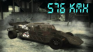 Nfs Most Wanted - Fast & Furious 6 - Flip Car Owen Shaws Car 576 Kmh