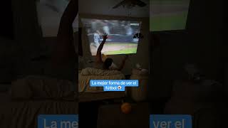 Watch favorite sports with new projector, perfect for games &amp; movies #mlb