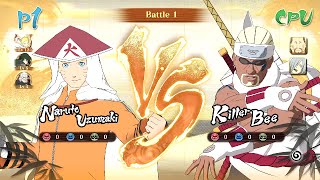 NARUTO UZUMAKI vs KILLER BEE (Super Hard) NARUTO X BORUTO Ultimate Ninja STORM CONNECTIONS