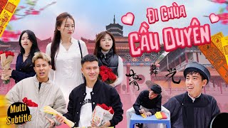 ĐI CHÙA CẦU DUYÊN | Đại Học Du Ký Phần 667 | Phim Tình Cảm Hài Hước Gãy TV