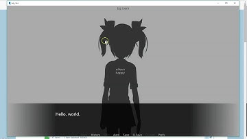 Renpy Tutorial #01: How the Hell Do I Use It?