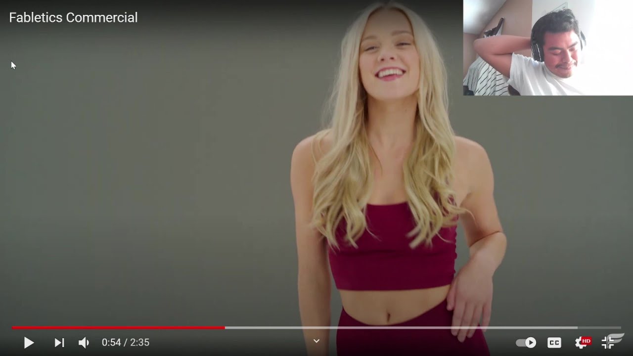 Fabletics Commercial (Reaction). Interesting way to sell point YouTube