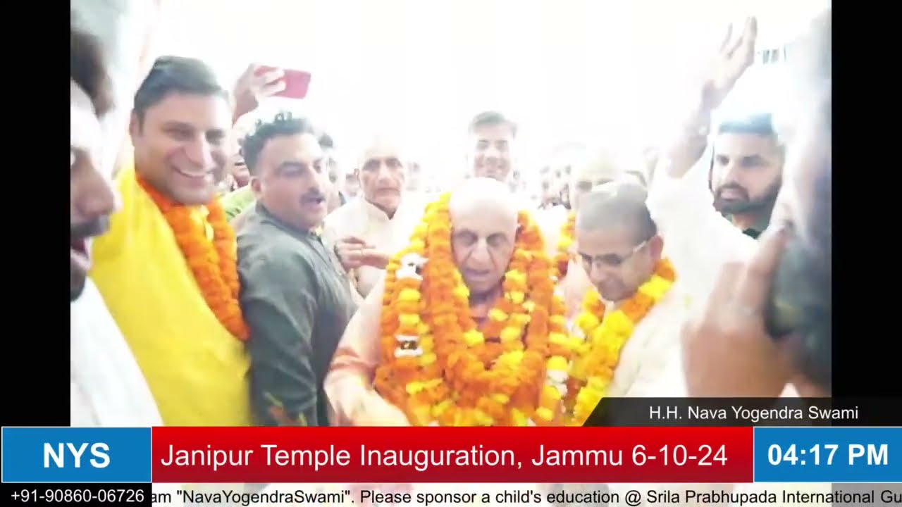 6th अक्टूबर 2024 ।। नव मंदिर उद्घाटन एवं सत्संग ।। जानीपुर, जम्मू ।।