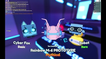 I HATCHED RAINBOW M-6 PROTOTYPE ON CAM!!!!! OMFG