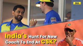 Team India New Head Coach: BCCI Eyes CSK Man To Replace Rahul Dravid ? I Stephen Fleming I MS Dhoni
