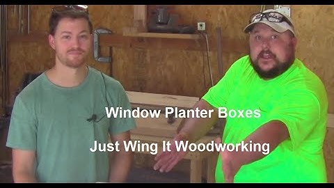 Simple DIY Window Planter Boxes
