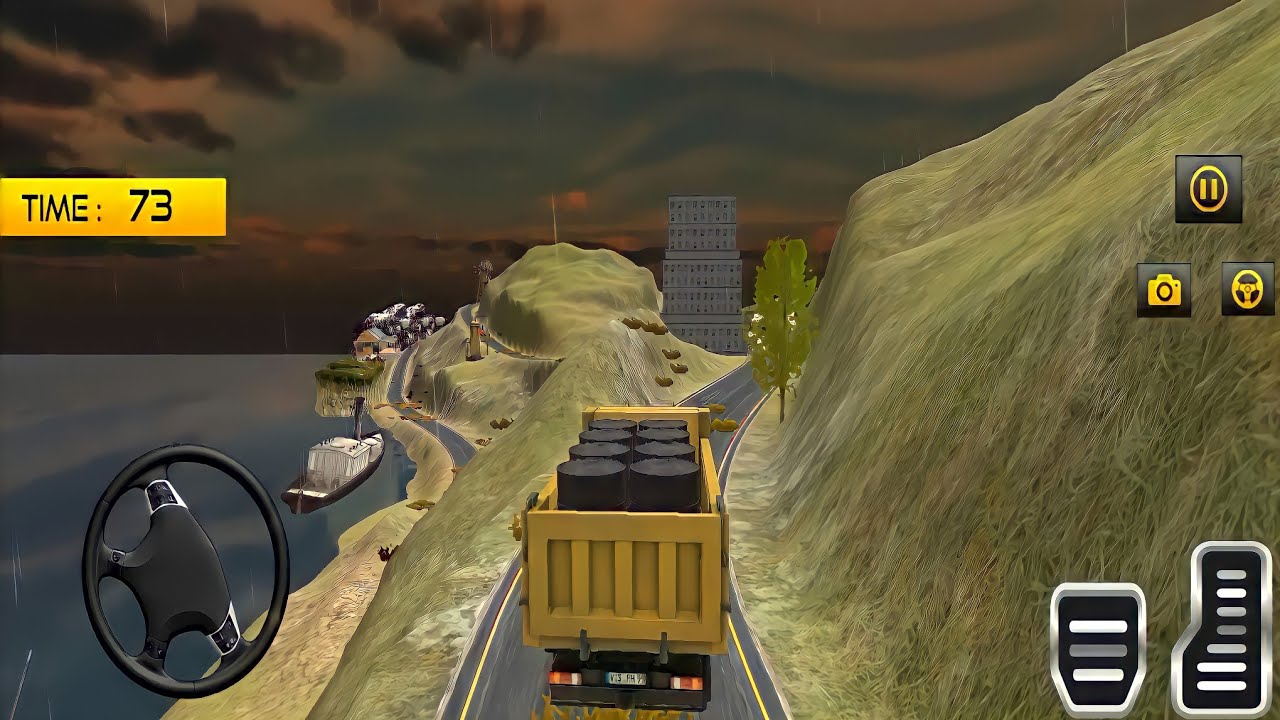 Off-road Cargo Driving Games | Cargo Simulator Gameplay 🎮🎯