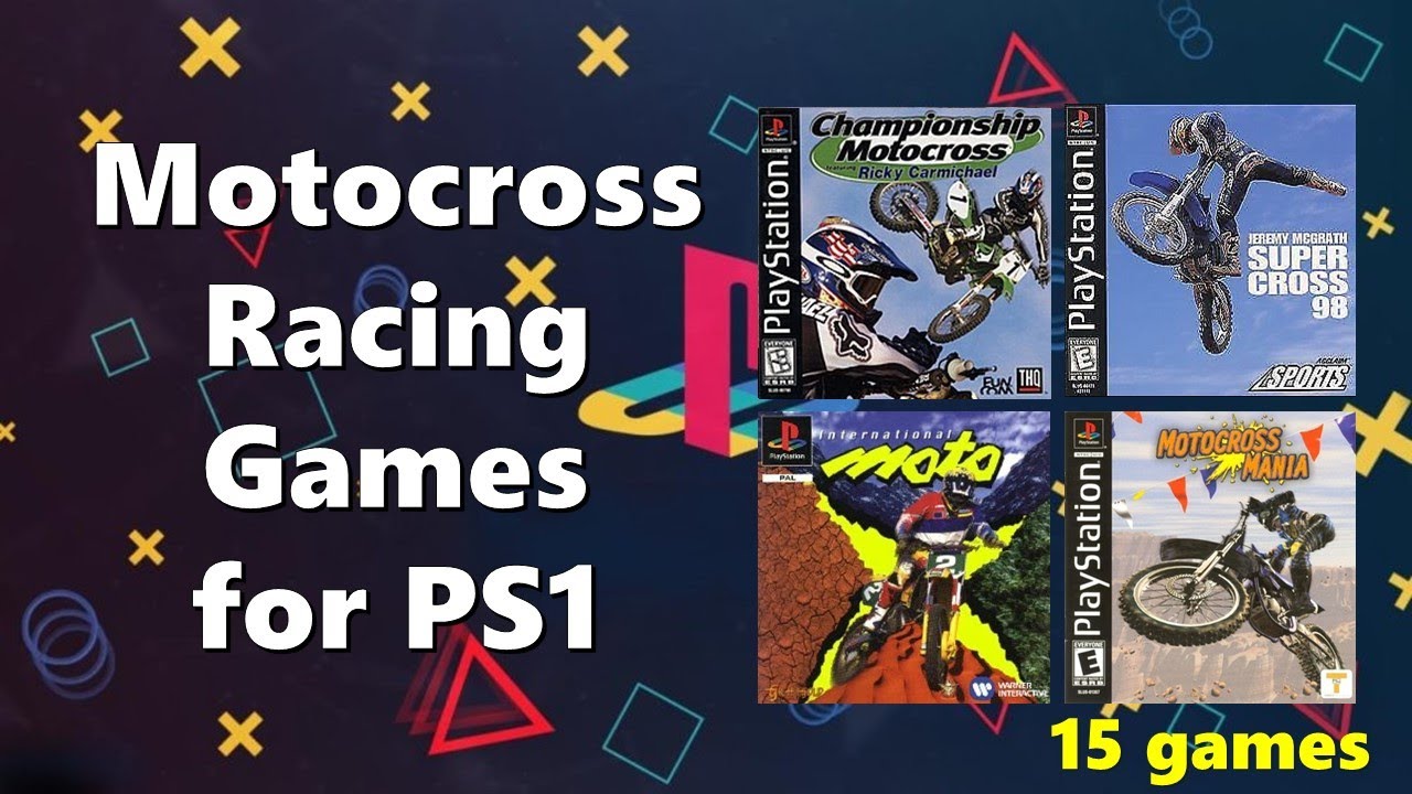 TOP 15 Motocross Racing Games for Playstation 1
