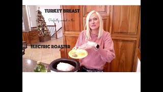 The BEST and easiest Turkey Breast cooked in the Electric Roaster.  Plus mouthwatering gravy too! by Country Living with Emily 6,841 views 1 year ago 10 minutes, 40 seconds
