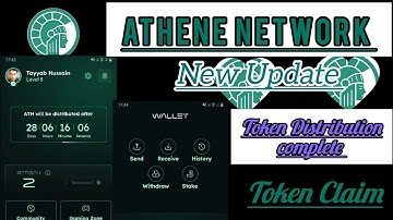 Athene mining App update || Athene mining daily Earning || Token withdraw || #athenenetwork #athene