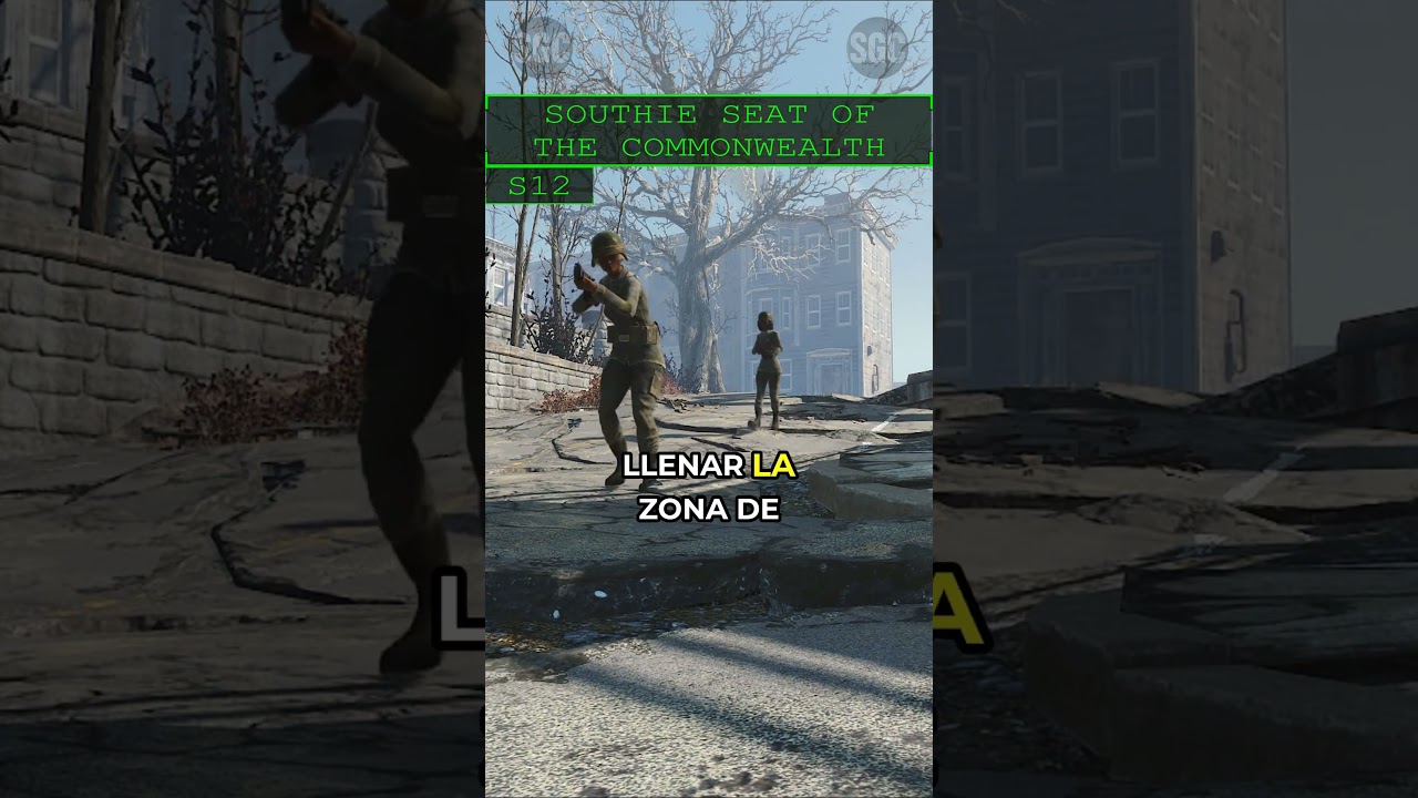 Convierte esta ruina en la CAPITAL del Yermo 🏙️ #Fallout4 #Fallout #Mods