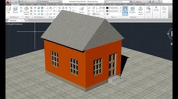 Autocad 3D House Modeing Tutoriall Autocad Basic 2D & 3D Bangla Tutorials Plan,Window,Door,Stair