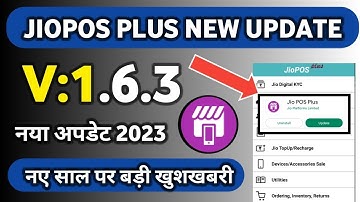 Jio Pos Plus New Version 1.6.3 | JioPos Plus 1.6.3 New Update | JioPos Plus Latest Version 1.6.3