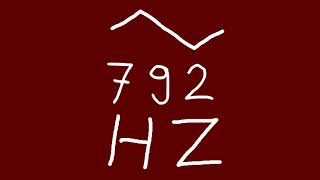 792 hz triangle