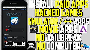 How To Install Paid Apps, Hacked Games, Tweaks, Movie Apps FREE iOS 10 / 9 No Jailbreak No Computer
