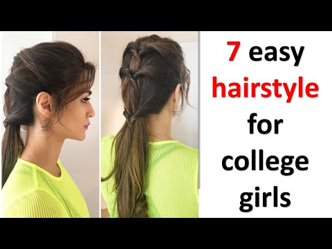 Frisuren für Kurzhaarschule #frisuren #frisurenflechten #frisurenhalblang  #frisurenhochzeit … | Short hair styles easy, Easy hairstyles, Cute  hairstyles for school