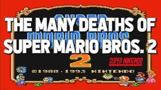 Super Mario Bros. 2 (SNES) - 8 - Death Compilation