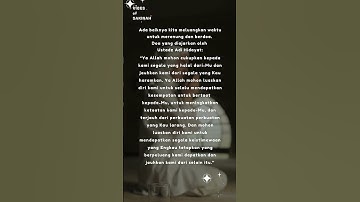 Doa dan Renungan di Hari Jumat Ba
