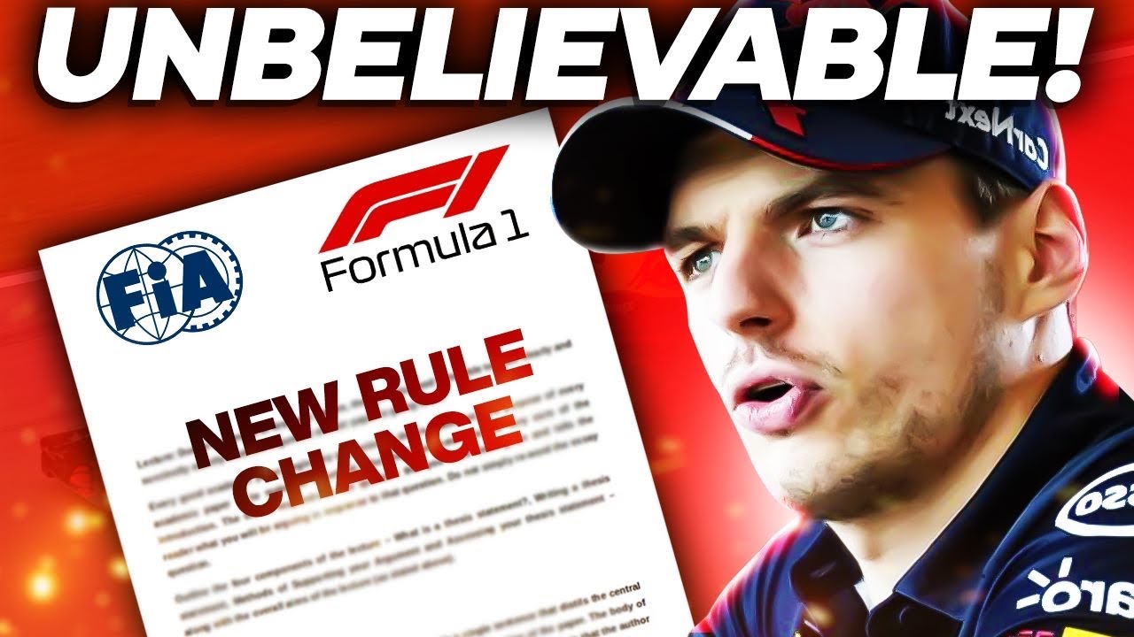 F1 Teams are FURIOUS at FIA over Rule Change!