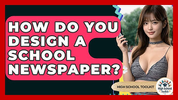 How Do You Design A School Newspaper? - High School Toolkit
