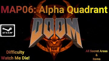 Doom 64 - Level 06: Alpha Quadrant: All Secret Areas/Items100% (Doom 64) Walkthrough!