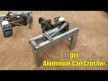 Homemade a Electric Aluminum Can Crusher