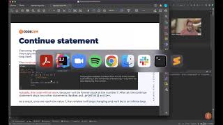 Java Continue Statement