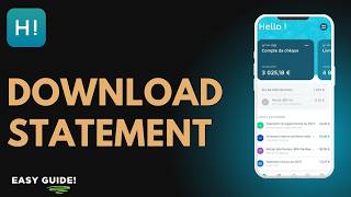 How to Download Hello Bank Statement PDF