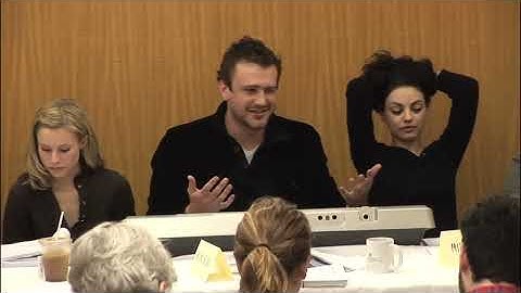 Forgetting Sarah Marshall BTS - Table Read (2008) - Jason Segel Movie HD