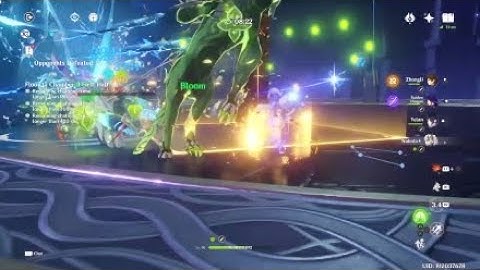 Nahida Hyperbloom and Baizhu National 12.3 Genshin Impact 3.7 Abyss