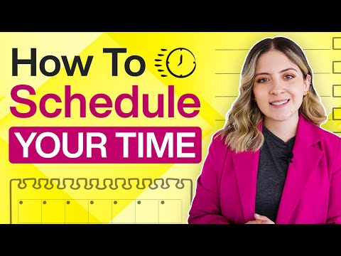 How to Create a Schedule (Time-Saving Tips)