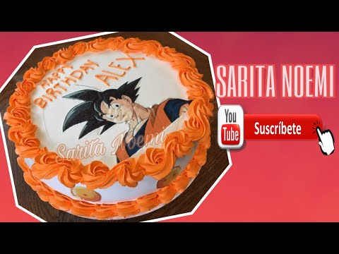 GOKU CAKE | PASTEL DE GOKU | CHOCOFLAN CON 3 LECHES | BIRTHDAY CAKE |  ??? - YouTube