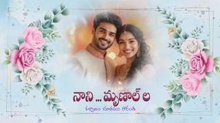 Traditional Indian Wedding Invitation Video | Save the Date Now l MTS - 064