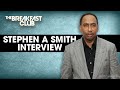 Stephen A Smith Talks LeBron James, Women In Media, HBCU Week + More