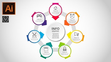 Adobe Illustrator CC Tutorial - How to make an Infographic Design