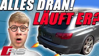 !Der RS6 ist FAST FERTIG! | der BILLIGSTE RS6 V10 ist fast FERTIG, 580ps, Unfall, Reparatur!