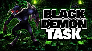 How to complete SLAYER | BLACK DEMONS | BRIMHAVEN DUNGEON | RuneScape 