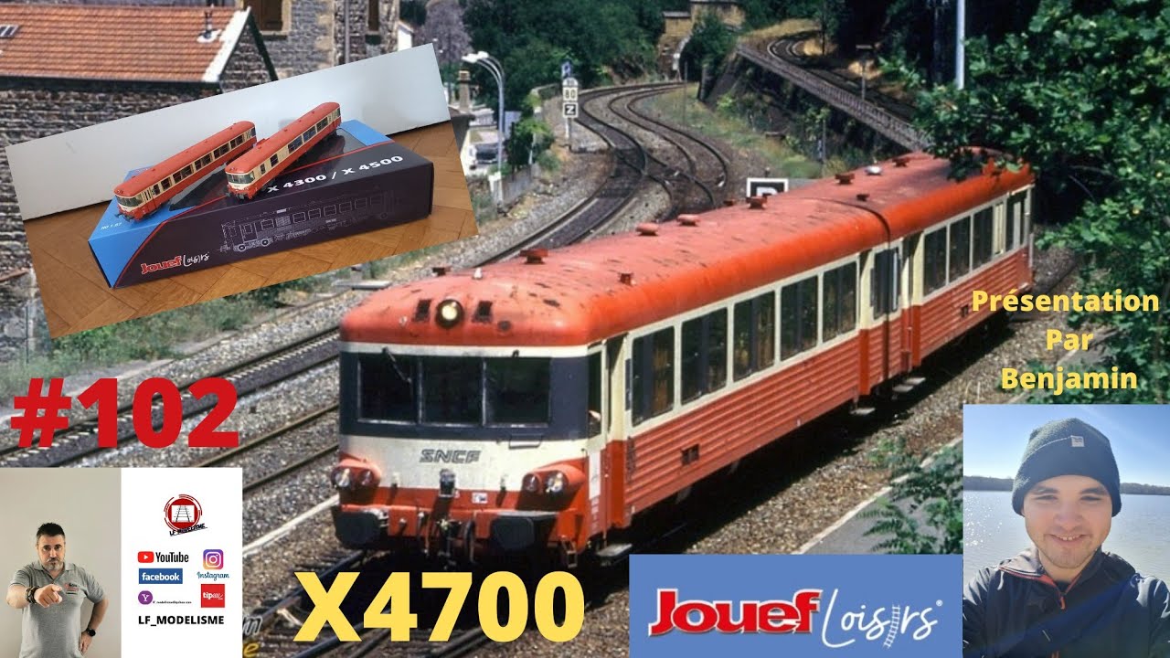 Autorail EAD toit rouge 3 feux logo SNCF nouilles (échelle N) REE