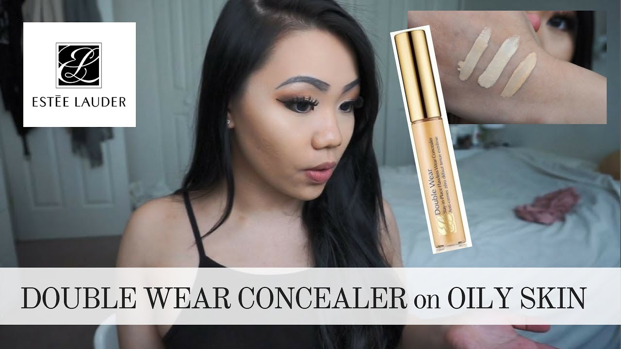 Trying The Estee Lauder Double Wear Concealer - Youtube