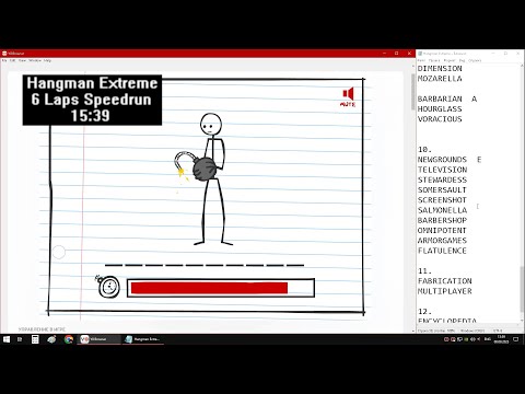[Спидран] Hangman Extreme 6 Laps (Speedrun) 15:39