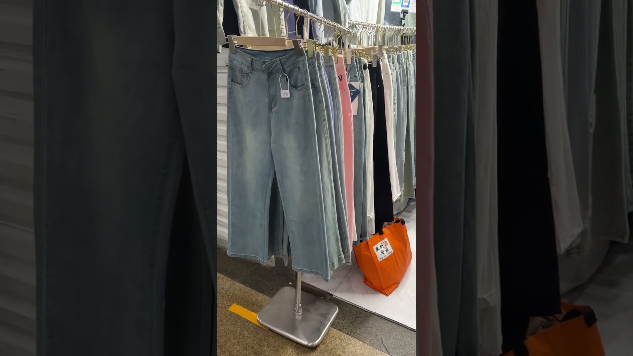 Wholesale Clothing market in Guangzhou china 2024.5 【4Ｋ】 