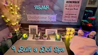 ASMR Doll Spa Build 🧼 Relaxing No‑Talking Spa Setup + Gentle Doll Treatment for Deep Sleep screenshot 1