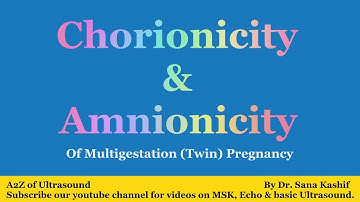 Chorionicity and Amnionicity in Twins- A2Z of Ultrasound