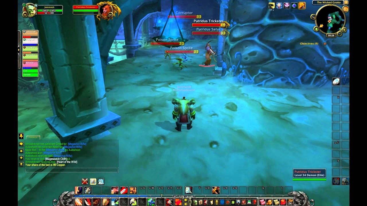 Let S Run The Wow Dungeons The Wicked Grotto Maraudon 1 3 Youtube