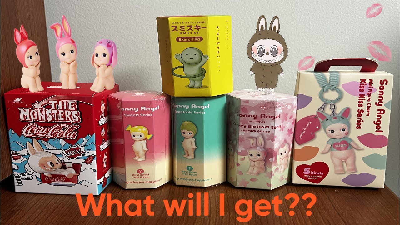Unbox With Me Sonny Angels, Smiski & Popmart Blind Boxes!