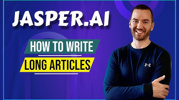 Jasper.ai How To Write Long Articles (Commands & Other Templates)