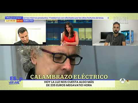 Javier Dasí en Antena 3 · Espejo Público (1 de agosto de 2022)