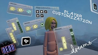 Dreams PS4 | Player Customization Tutorial