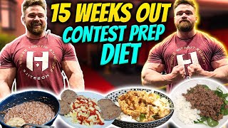 Full day of eating | Contest prep | 16 weeks out
