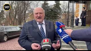 Лукашенко: Сегодня Момент Для Украинцев И Запада Сесть За Стол Переговоров И Договориться